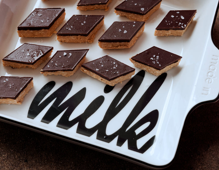 Chocolate Peanut Butter Diamonds