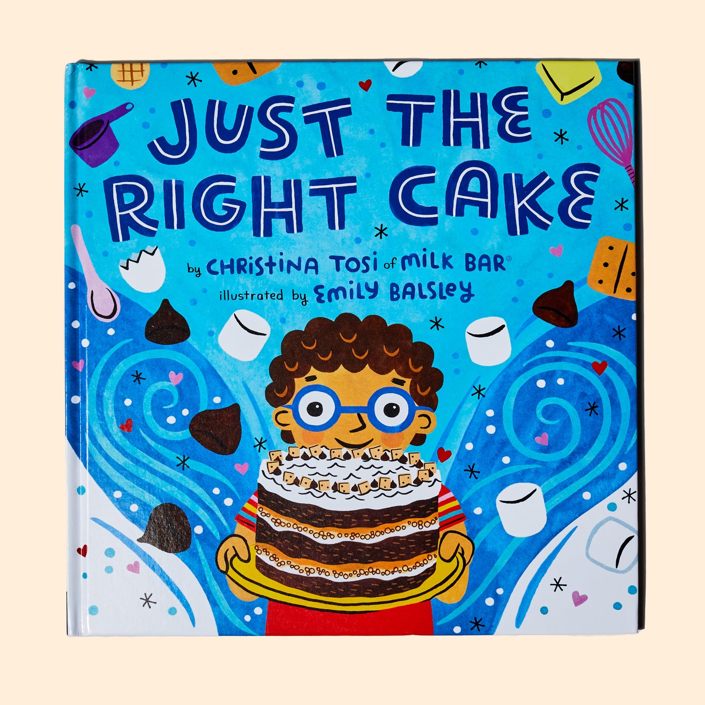 Cover of the children's book Just The Right Cake.