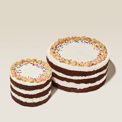 6-inch and 10-inch Chocolate Birthday Cakes